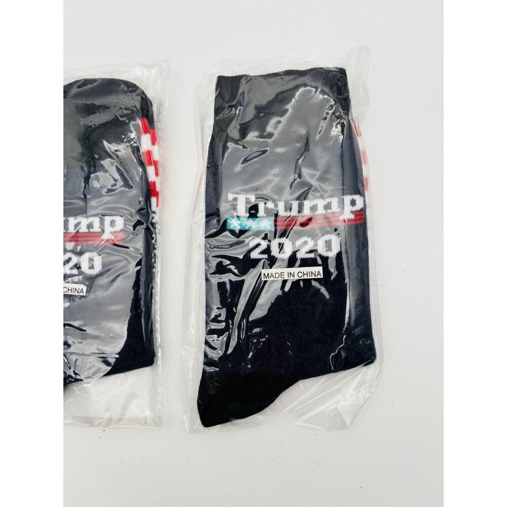 2 - UNISEX "TRUMP 2020" SOCKS ONE SIZE REPUBLICAN/PRESIDENT RED, WHITE AND BLUE - Picture 3 of 8